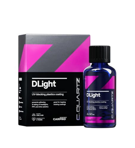 CarPro Dlight - polikarbonát, fólia és műanyag bevonat